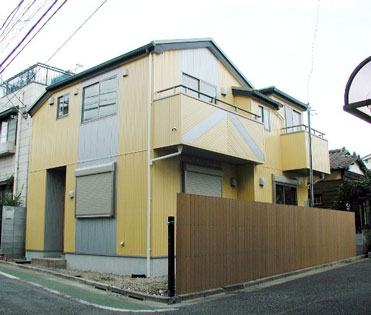 2x4(ツーバイフォー)住宅:東京都 練馬区 H様邸・外観