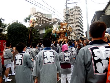 「わっしょい、わっしょい！」