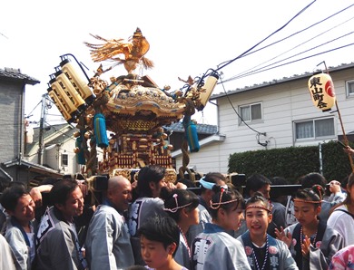 秋祭り　「わっしょい」