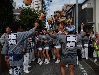 わっしょい！　秋のお祭りです