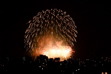 花火が恐ろしい・・・