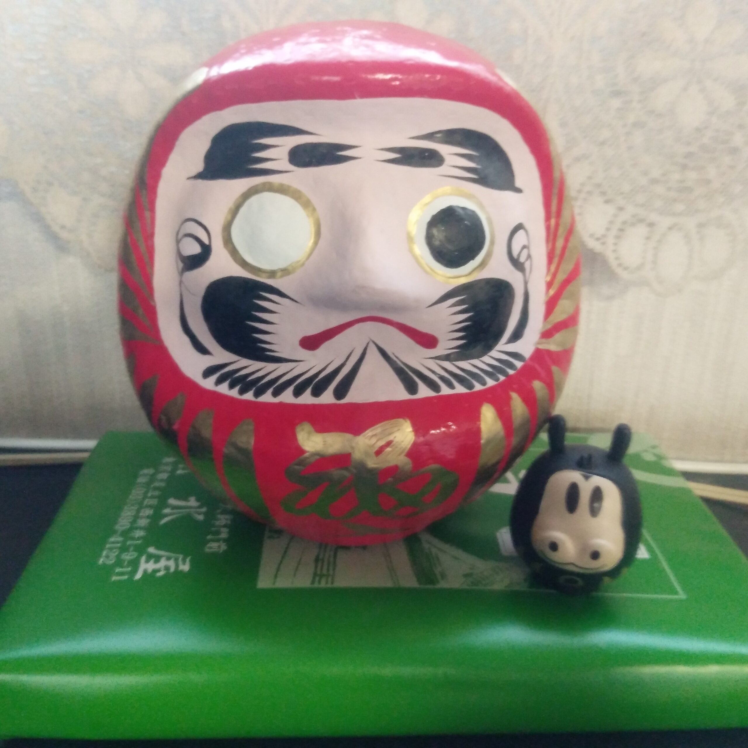 だるまさんに願いを込めて