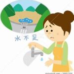 猛暑と水不足