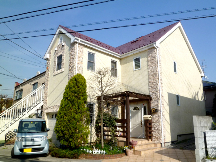 戸建て外観リフォーム：東京都　板橋区赤塚